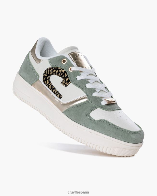 campo bajo lux Cruyff mujer verde blanco D6DNB977 zapatillas