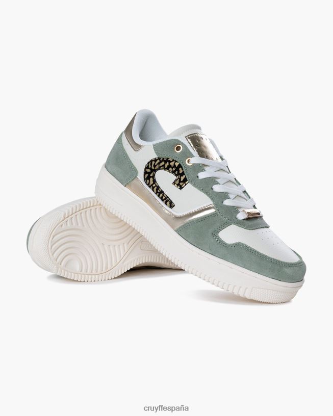 campo bajo lux Cruyff mujer verde blanco D6DNB977 zapatillas