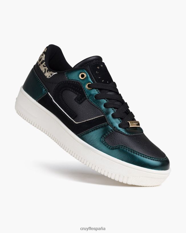 campo bajo lux Cruyff mujer verde/negro D6DNB1003 zapatillas