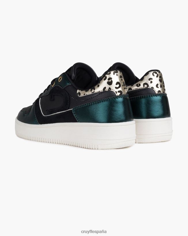 campo bajo lux Cruyff mujer verde/negro D6DNB1003 zapatillas