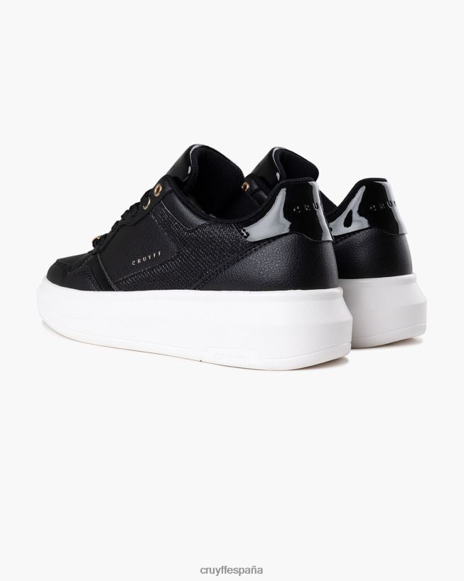 cancha de ritmo Cruyff mujer negro D6DNB1032 zapatillas