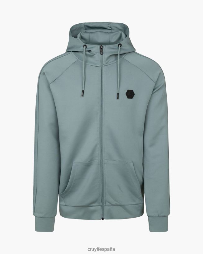 capucha axel scuba zt Cruyff hombres plomo azul D6DNB110 sudadera