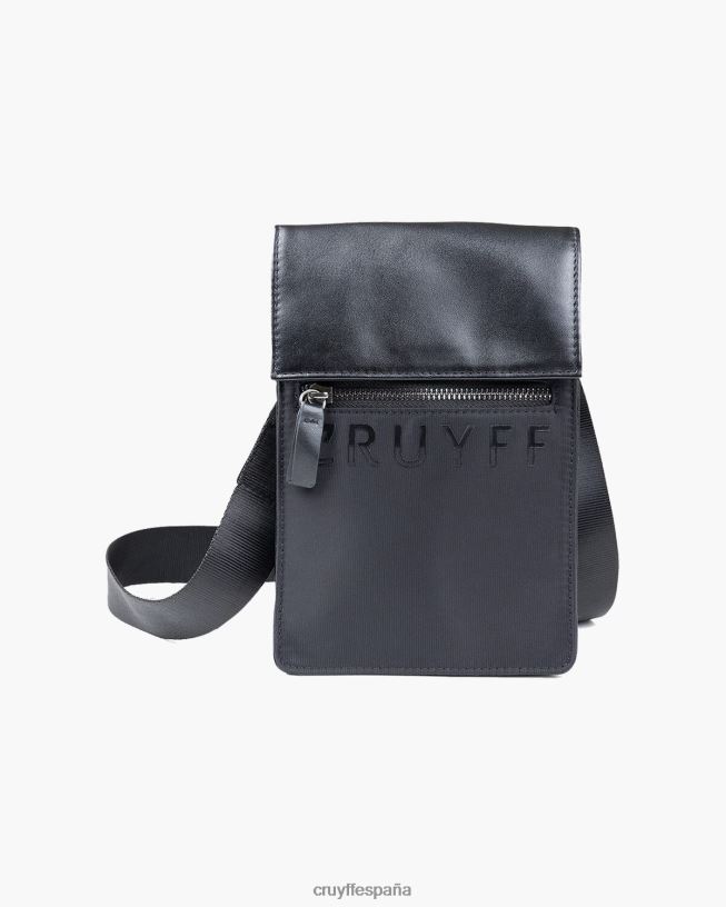 cartera icónica para el cuello Cruyff unisexo negro D6DNB1226 bolsas