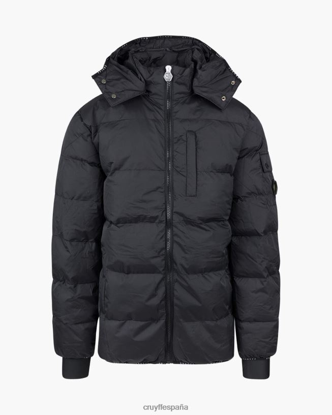 chaqueta acolchada galvez Cruyff hombres negro D6DNB763 chaqueta