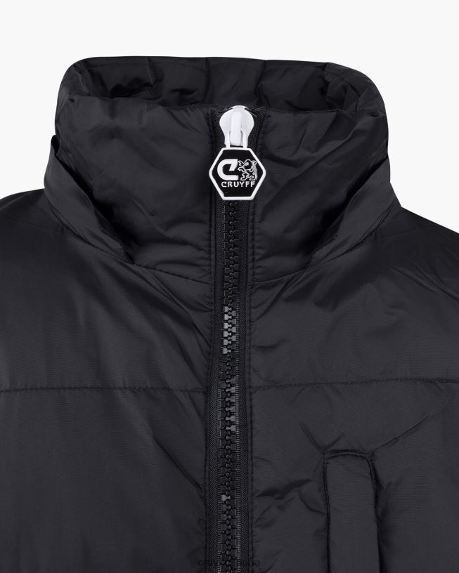 chaqueta acolchada galvez Cruyff hombres negro D6DNB763 chaqueta