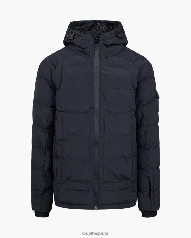 chaqueta acolchada kilian Cruyff hombres negro D6DNB766 chaqueta