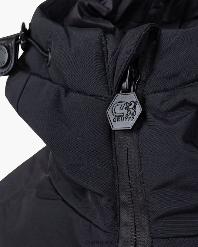 chaqueta acolchada kilian Cruyff hombres negro D6DNB766 chaqueta