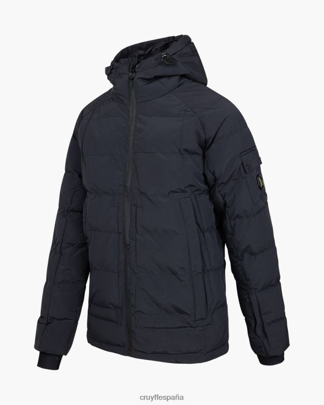 chaqueta acolchada kilian Cruyff hombres negro D6DNB766 chaqueta