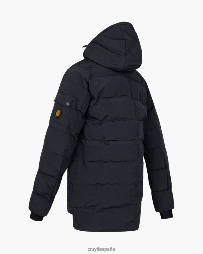 chaqueta acolchada kilian Cruyff hombres negro D6DNB766 chaqueta