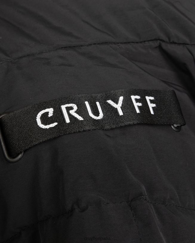 chaqueta acolchada kilian Cruyff hombres negro D6DNB766 chaqueta