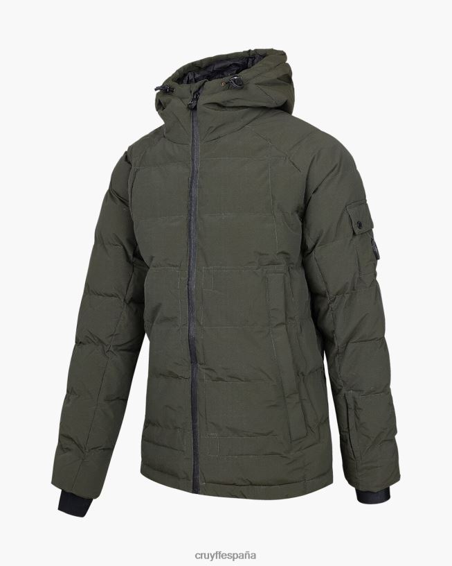 chaqueta acolchada kilian Cruyff hombres verde D6DNB765 chaqueta