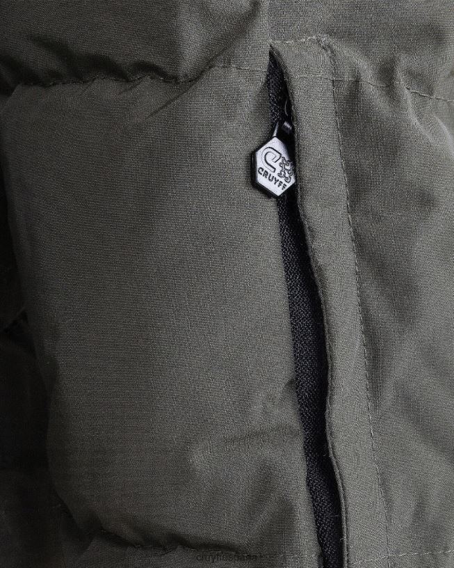 chaqueta acolchada kilian Cruyff hombres verde D6DNB765 chaqueta