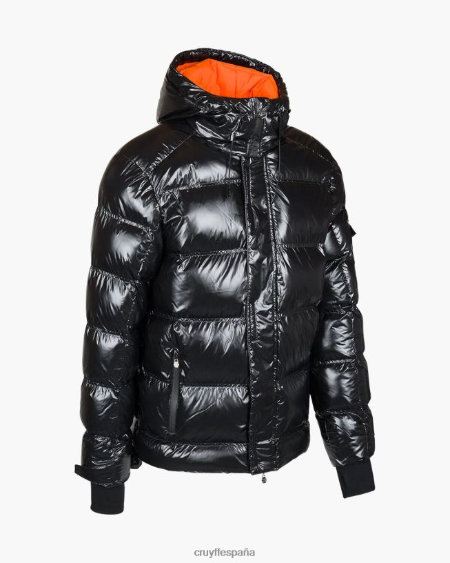 chaqueta acolchada trentini Cruyff hombres negro D6DNB790 chaqueta