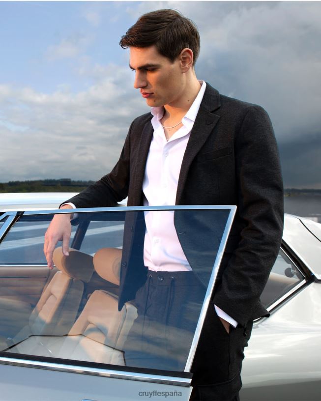 chaqueta domenec Cruyff hombres gris D6DNB767 chaqueta de sport