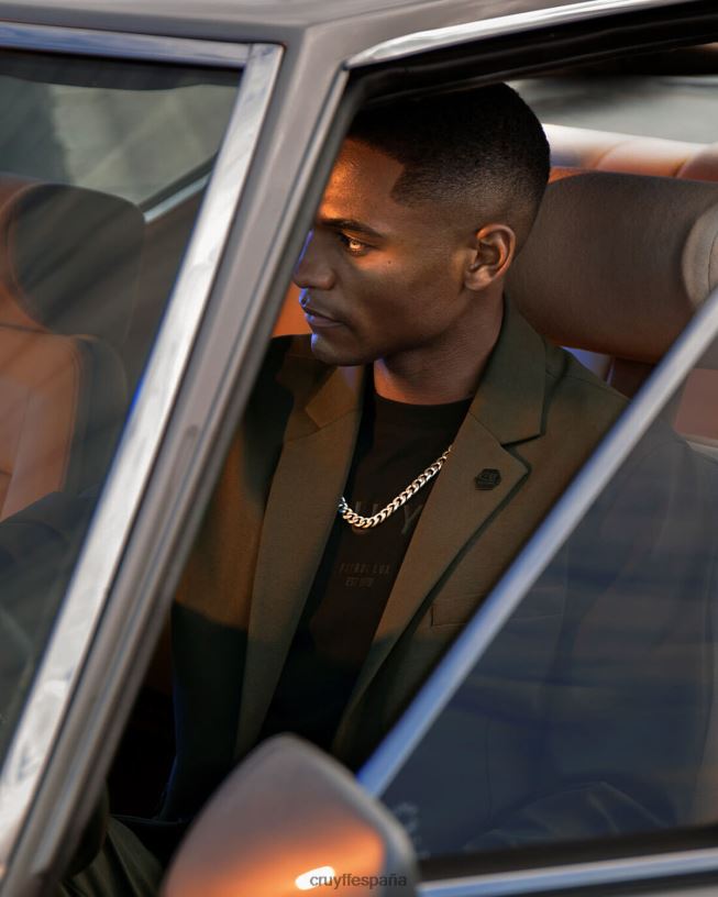 chaqueta domenec Cruyff hombres verde D6DNB768 chaqueta de sport