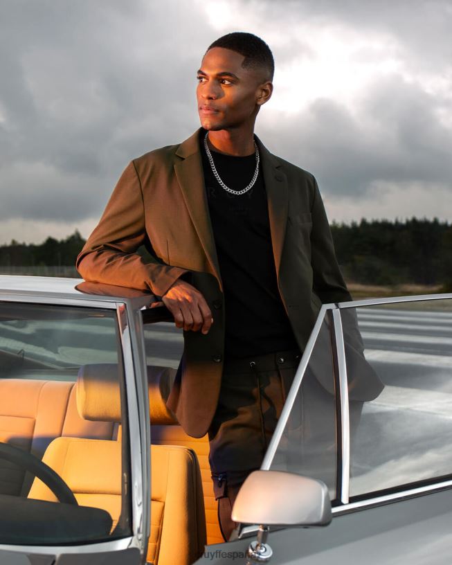 chaqueta domenec Cruyff hombres verde D6DNB768 chaqueta de sport