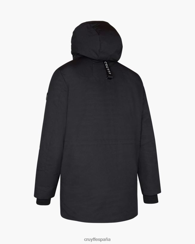 chaqueta parka romana Cruyff hombres negro D6DNB833 chaqueta