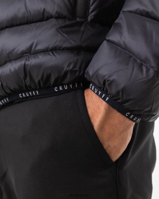 chaqueta perdu Cruyff hombres negro D6DNB475 chaqueta