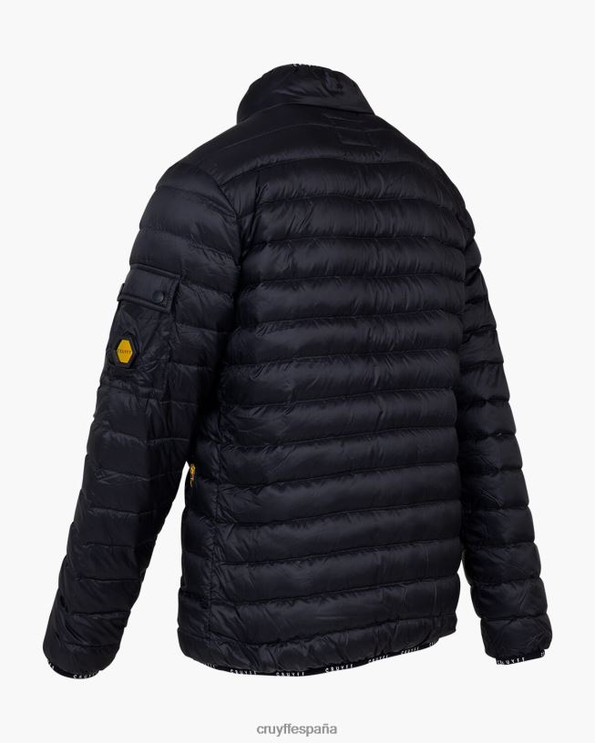 chaqueta perdu Cruyff hombres negro D6DNB475 chaqueta