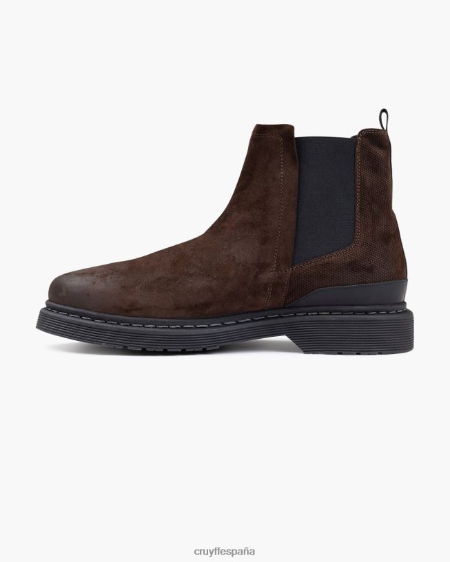 chelsea george Cruyff hombres marron oscuro D6DNB499 botas