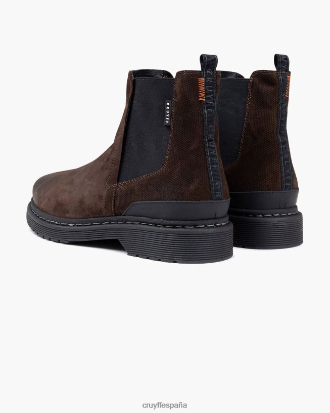 chelsea george Cruyff hombres marron oscuro D6DNB499 botas