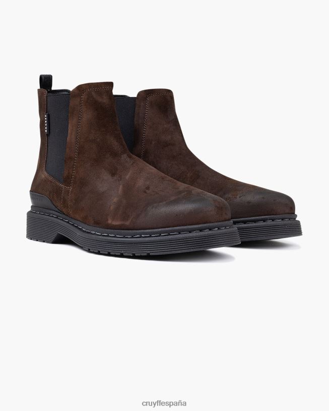 chelsea george Cruyff hombres marron oscuro D6DNB499 botas