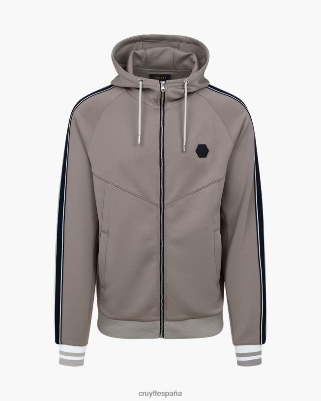 chándal de buceo nathan Cruyff hombres gris D6DNB15 trajes