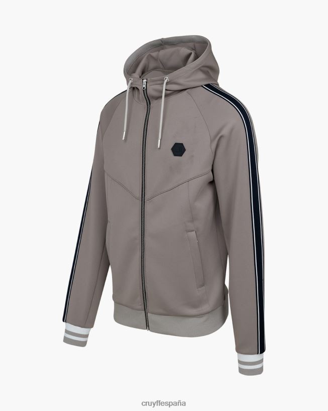 chándal de buceo nathan Cruyff hombres gris D6DNB15 trajes