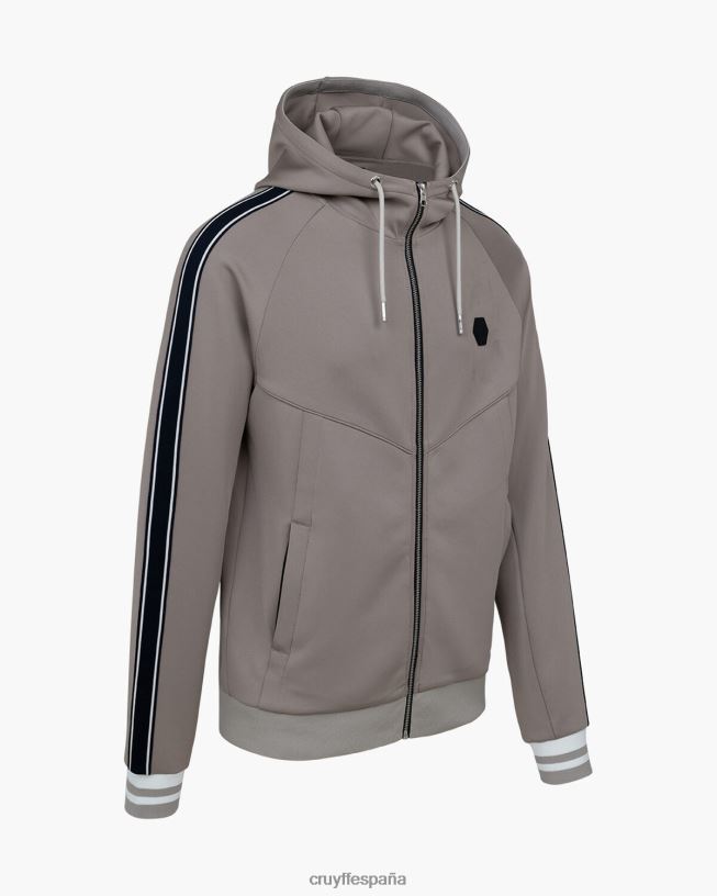 chándal de buceo nathan Cruyff hombres gris D6DNB15 trajes