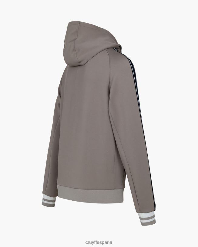 chándal de buceo nathan Cruyff hombres gris D6DNB15 trajes