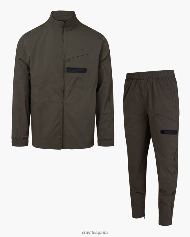 chándal de scott Cruyff hombres marrón D6DNB193 trajes