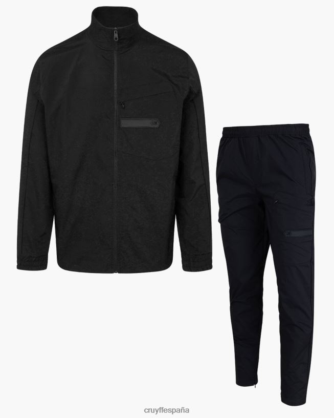 chándal de scott Cruyff hombres negro D6DNB277 trajes