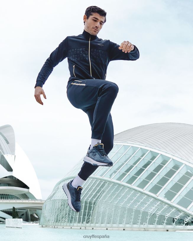 chándal gregorio Cruyff hombres negro D6DNB8 trajes