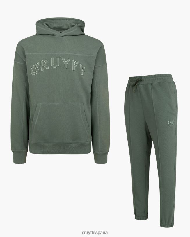chándal milo Cruyff hombres verde D6DNB83 trajes