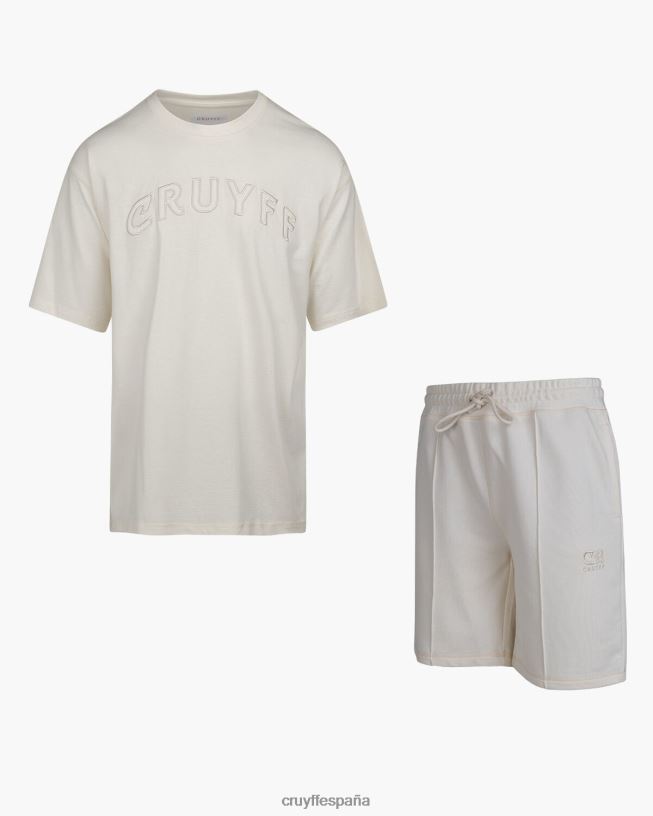 chándal milo ss Cruyff hombres blanco D6DNB150 trajes