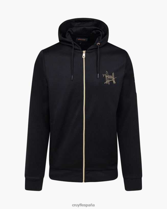 chándal paolo fz Cruyff hombres negro D6DNB26 trajes