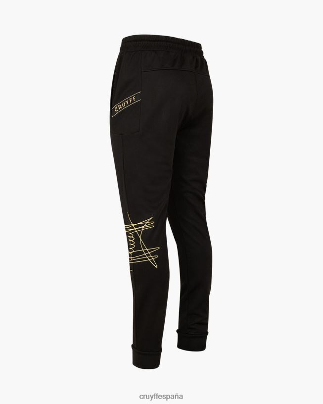 chándal paolo fz Cruyff hombres negro D6DNB26 trajes