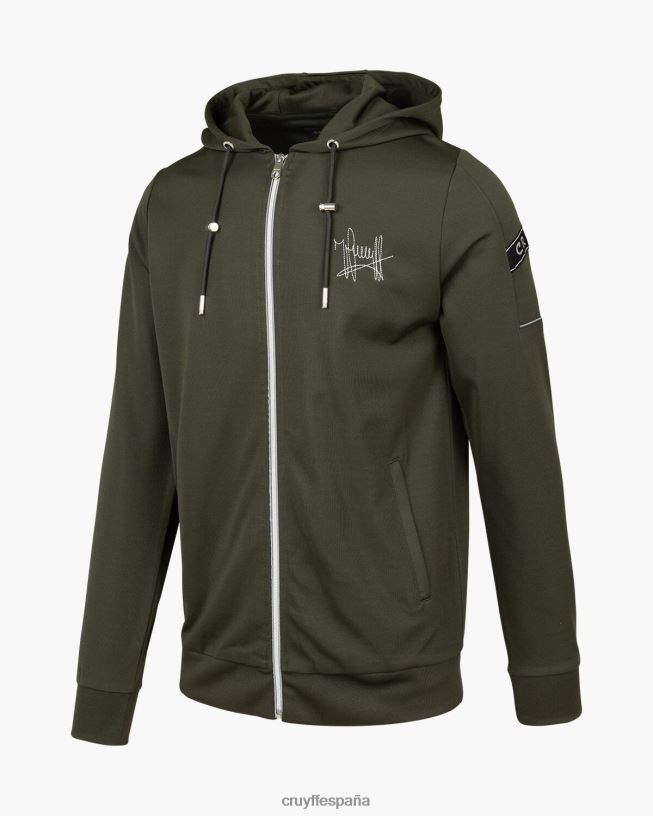 chándal paolo fz Cruyff hombres verde oscuro D6DNB46 trajes