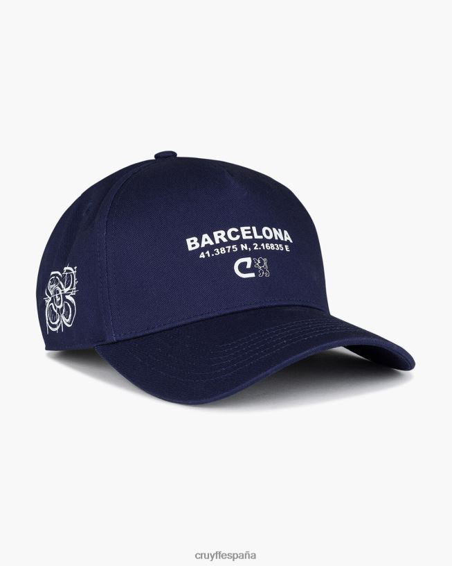 ciudad pack lanzador bcn Cruyff unisexo azul D6DNB683 gorra