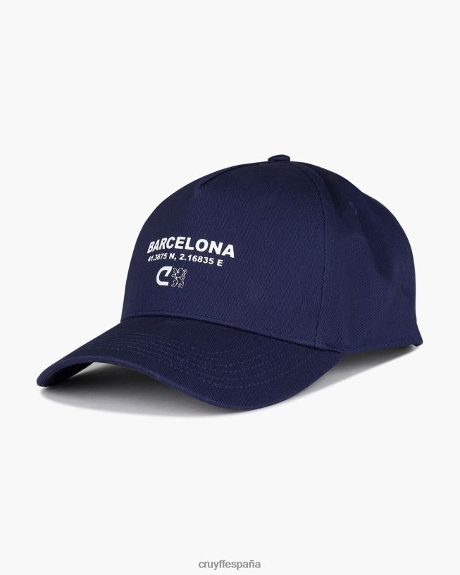 ciudad pack lanzador bcn Cruyff unisexo azul D6DNB683 gorra