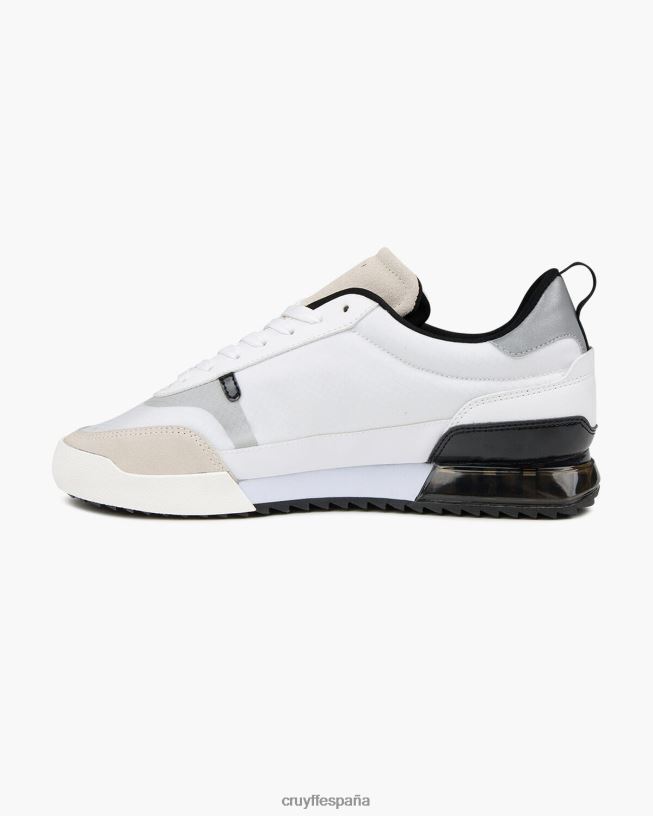 contra Cruyff hombres blanco/marrón D6DNB875 zapatillas