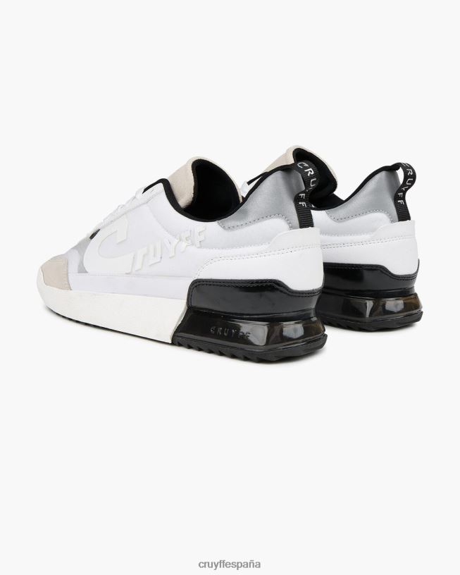 contra Cruyff hombres blanco/marrón D6DNB875 zapatillas