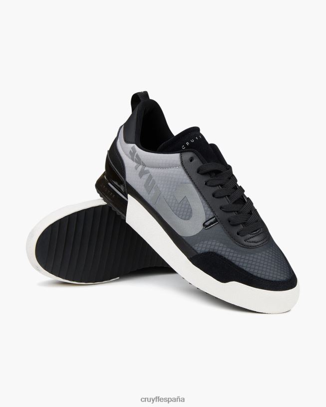 contra Cruyff hombres gris negro D6DNB876 zapatillas