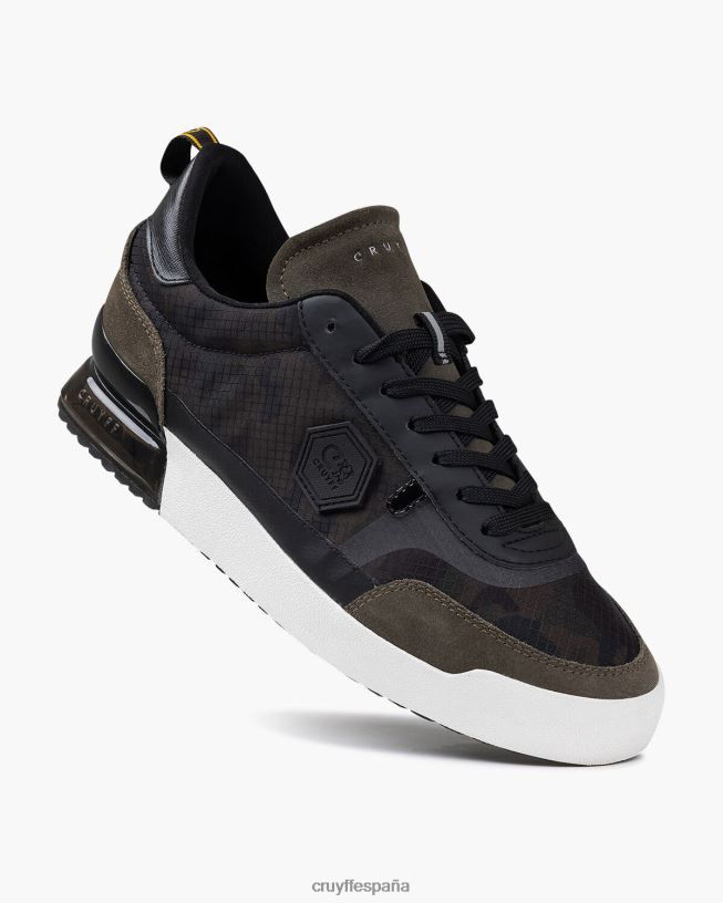 contra Cruyff hombres verde/negro D6DNB448 zapatillas