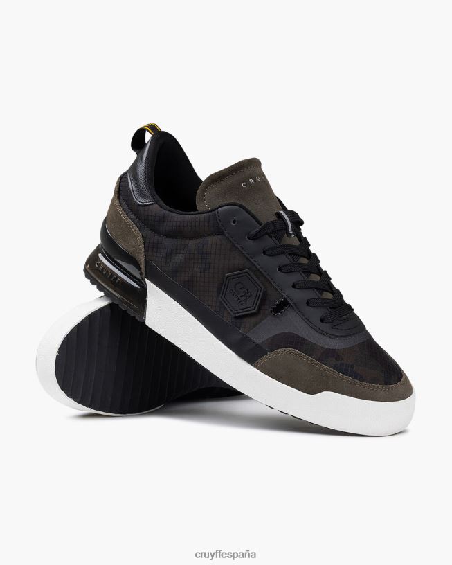 contra Cruyff hombres verde/negro D6DNB448 zapatillas