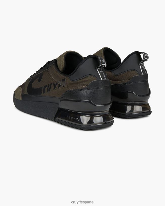 contra Cruyff hombres verde/negro D6DNB874 zapatillas