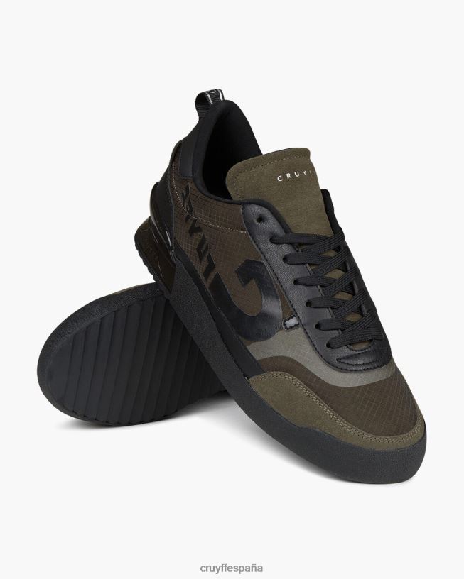 contra Cruyff hombres verde/negro D6DNB874 zapatillas