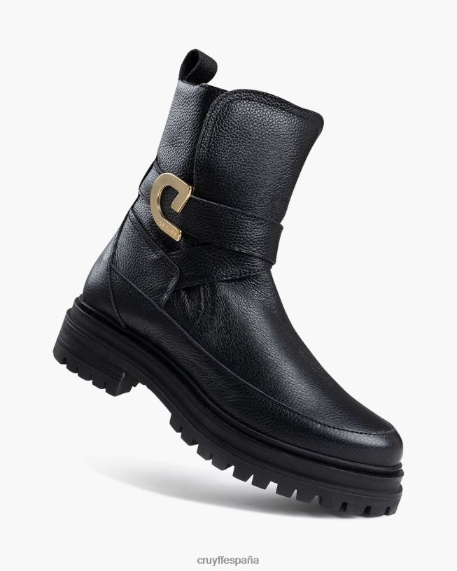 correa negra Cruyff mujer negro D6DNB1016 botas