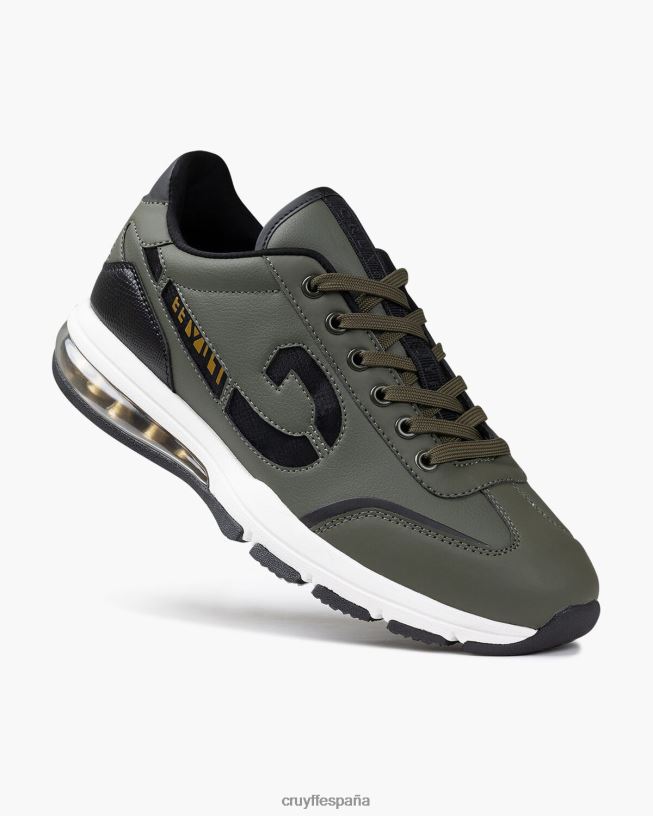 corredor flash Cruyff hombres ejercito verde D6DNB485 zapatillas