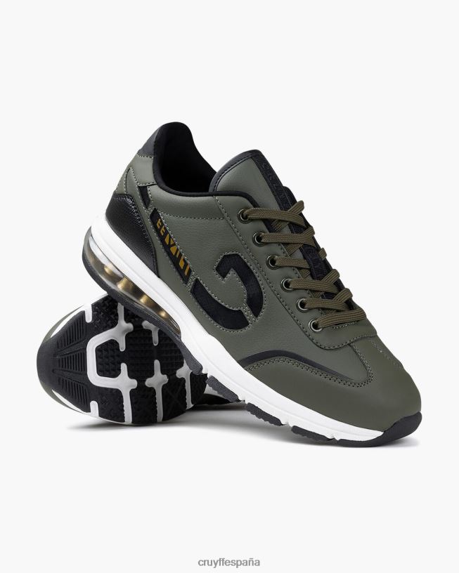 corredor flash Cruyff hombres ejercito verde D6DNB485 zapatillas